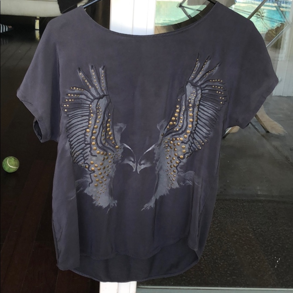 Zara Basic Graphic Top - image 2